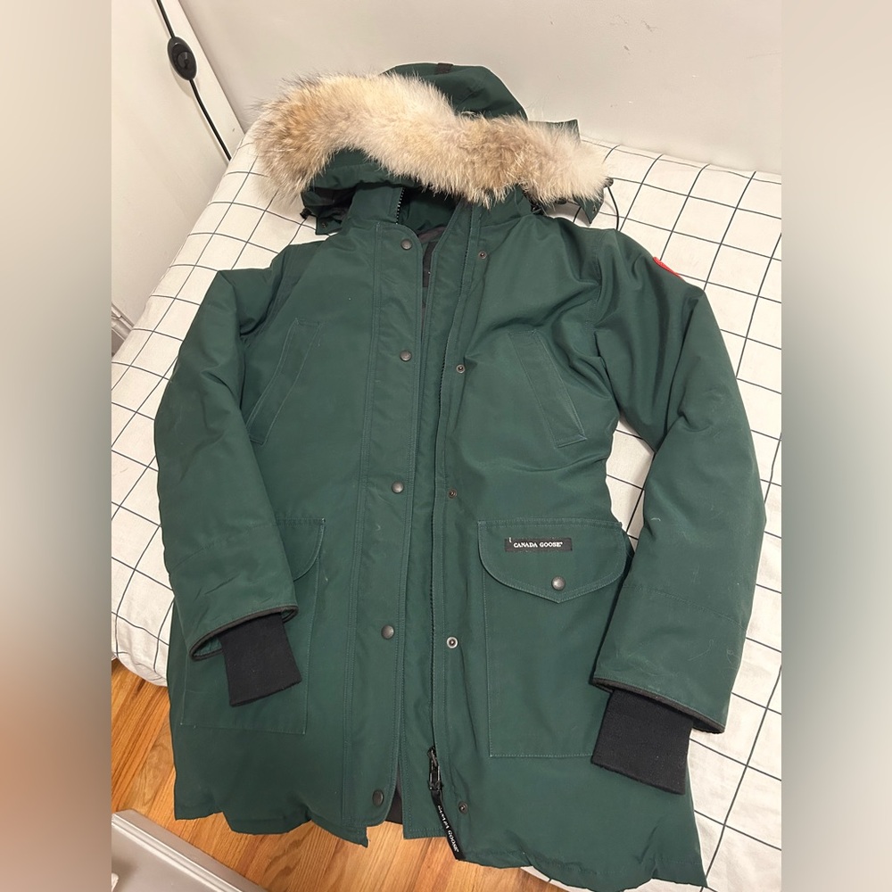 Canada Goose Women’s Trillium Parka in Spruce Green